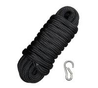Boat Dock Line - 5/8-Inch X 15-Foot Heavy Duty Nylon Rope, Double Mooring Cord, Marine Grade Docking Rope | Reliable Boat Line For Anchoring, Yachting, Ski, And Sailing Applications