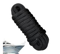 Boat Dock Line - 5/8-Inch X 15-Foot Heavy Duty Nylon Rope, Double Mooring Cord, Marine Grade Docking Rope | Reliable Boat Line For Anchoring, Yachting, Ski, And Sailing Applications