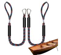 Boat Dock Line - Marine Shock Absorbing Rope, Extendable Mooring Connector, Tension Control Cable, Secure Holding, Adjustable Cord | Elastic Mooring Tie