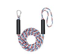 Boat Dock Lines | With Stainless Steel Clip Heavy Duty Elastic Gear Boat Tow Rope | For Lake River Beach Sea Snow Sledge Wakeboard Skiing Water Kayak Boating