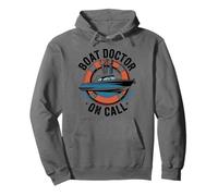 Boat Doctor On Call, Boat Technician Repair Mechanic Pullover Hoodie