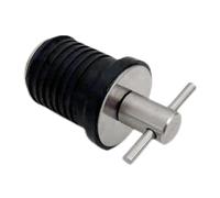 Boat Drain Plug Stainless Handle Rubber Anti-Drowning Tool Marine Accessory Pond Lake River Sea Leak Protection Easy Installation Boating Safety