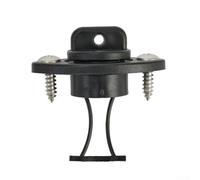 Boat Drain Screw Bung with O-For Ring Seal & Captive Socket - 18mm Transom for Boats, Fish Wells, Ice Chests - Plastic Waterproof Drainage Fit
