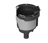 Boat Drink Holder with Organizer - Cup Holder with Storage Slots for Fishermen & Boat Owners - 10" x 4.5" x 3.5" - Marine-Grade Plastic - Mountable Beverage & Gear Holder
