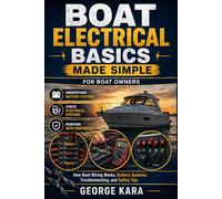 Boat Electrical Basics Made Simple: A Simple Practical Guide to Batteries, Wiring, Fuses, Charging, and Troubleshooting Aboard (The Practical Boat Owner’s Handbook Series)
