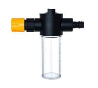 Boat Engine Flush Mixer Liquid Flow Valve for Salt Remover, Ideal to Flush Outboard and Inboard Engines Connects with Garden Hose, Spray Nozzle, Engine Flusher (Yellow)