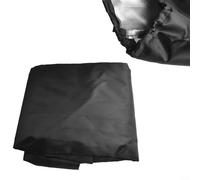 Boat Engine Half Cover Compatible With 15HP To 100HP Outboard Motors Featuring 210 Denier Oxford Material for Double Stitching And Trailer Ready Strapping(black 15-30HP)