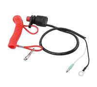 Boat Engine Motor Kill Stop Switch,Outboard Engine Ignition Emergency Kill Stop Switch,Cut Off Lanyard Tether Stop Switch for All Outboard Motors