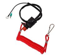 Boat Engine Stop Switch, 50cm ABS Safety Lanyard