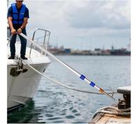 Boat Extension Hook Retriever Pole Portable, 26 23 16 12 10 6 Feet Telescopic Docking Stick Rod For Boat Mooring Lines/Hang Outdoor Lights, Pulling Poles(4 Pack,800CM(26.2ft))