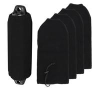 Boat Fender Covers - Marine Grade Protective Socks for Dock Bumpers, UV & Scratch Resistant, Fits Standard Fenders (1, 10" x 30")