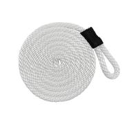 Boat Fender Line Whipped End 3/8 inch 6.56 ft High,White Length 2m | Premium nylon,high strength,wear resistant,sturdy; pre-spliced eyelet for easy loop and knot; flexible,shock