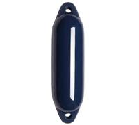 Boat Fender Size 1 Navy Blue 12cm x 45cm Dock Mooring | Heavy duty boat fender with non-return valve for re-inflating. Fits boats 16ft-19ft. May require inflation adaptor.