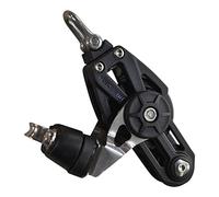 Boat Fittings Sailing Pulley Block, Holt Plain Block 45 With Violin & Cam Cleat, Light-Weight Composite Design