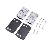 Boat Folding Cleat Zinc Alloy Durable Flip Up Design for Trailers Trucks and Marine Use - 2 Units