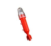 Boat Gear Locator Lamp LED Underwater Guide Light with Transparent Head, Long Mounting Body for Night Net Tracking Underwater Net Locator Lamp Led Guide Light Fishing Gear Finder Boat Waterway Night
