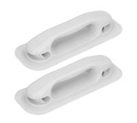 Boat Grab Handle - 2PCS TPU 24x9cm, Heavy Duty | Inflatable Boat Side Handrail | Marine Kayak Carry Handle Replacement for Rubber Dinghy Raft Canoe, Yacht Deck Safety Armrest, Boarding Access Support
