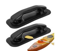 Boat Handle - Flexible TPU Holder 2 Pack | Heavy Duty Safety Boarding Handrail | Inflatable Raft Handle - Kayak Canoe Paddle Board Dinghy Yacht | Help the s