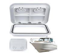Boat Hatches,Weatherproof Rectangle Non-Slip - Storage Hatch for Boat,for RV Pontoon Yacht Maintenance Applications Improvement Projects