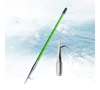Boat Hook Metal Boat Hook Pole with Threaded End, Mooring Hook for Marine/Docks/Pontoon/Rafts/Kayaks, 1/2/ 3/4 Part Telescopic System Poles(1-4m/40"-158")