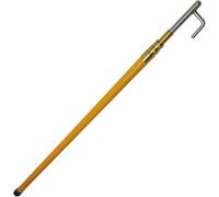Boat Hook Pole - Lightweight Telescopic Docking Pole with Stainless Steel Hook - Extends from to for Ship and Yacht Use