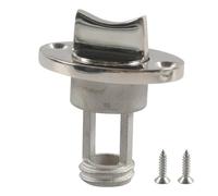 Boat Hull Drain Plug,Boat Drain Plugs | Stainless Steel Marine Boat Parts Bayliner Boat Parts - Outboard Bilge Water Plug Resistant