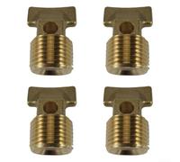Boat Hull Drain Stopper 12 Inch 1/2 NPT Threaded Brass 4 Piece Set Provides Reliable Water Seal For Marine Use