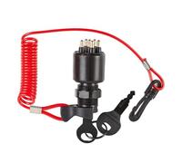 Boat Ignitions Switches with Emergencies Stop Function Suitable for OMC Engines 40-200HP 175974 5005801 Boat Engine Start Switches