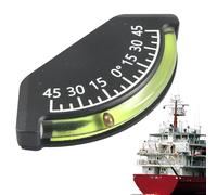 Boat Inclinometer Gauge | Multipurpose Boat Angle Gauge - Boat Supplies, Vehicle Accessories for Professionals, Beginners