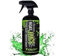 Boat Juice Exterior Boat Cleaner - Water Spot Remover for Boats and Ceramic Sealant - Boat Cleaner for Fiberglass, Boat Wax Spray - Boat Cleaning Supplies and Detailing, Boat Accessories Marine (32oz)