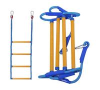 Boat Ladder Extension Safety Inflatable Folding Portable Boarding Swim | Heavy Duty Rope Ladder for Boat for Lake Pool Marine Water Boating Fishing Kayak Deck Launch Lakes Pools Waters Boating Fis