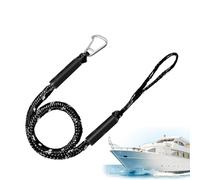 Boat Lashing Straps for Dock - High Performance Anchor Rope | Dock Line Clips | Marine Security Fixing Kit, Kayak Anchoring Accessories for Pontoon Rafting, Canoe, Motor Boats, Watercraft Storage