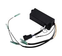 Boat Maintenance CDI Control Unit 6J885540H200 | Marine Ignition Module for 25-30HP Engine Repair Black Housing Connector Cable Service