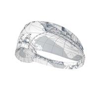 boat Map Print Elastic Exercise Headband - Breathable, and Comfortable for Sports, Yoga, Cycling, and More