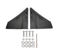 Boat Marine Hydrofoil Board Stabilizer for 5-150 HP Small Outboard Motor Stand and Out Drive PA66 Plastic Black