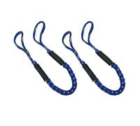 Boat Mooring Lines - High Strength Elastic Mooring Line, 2 Boat Mooring Ropes | Shock Absorbing Mooring Rope, PWC Boat Accessories, Integrated Shock Absorber P