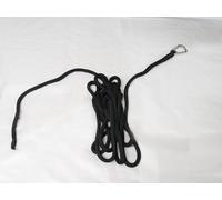 Boat Mooring Rope Dock Line x2 (14MM 6M Double Braided Spliced Bungee with Hook)
