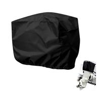 Boat Motor Engine Cover, Waterproof 210D Oxford Cloth Outboard Motor Cover Thruster Protective Cover(60-100HP)