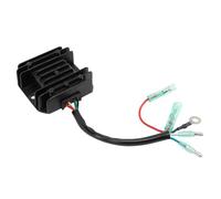 Boat Motor Rectifier 6G8 81960 A1 Voltage Regulator Rectifier for Outboard Engine 4 Stroke 9.9 to 15HP Durable ABS Aluminum Alloy 23.5x58x68mm