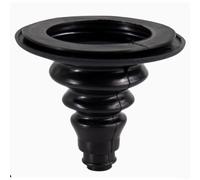 Boat Motor Well Cable Boot 12CM Heavy Duty Silicone Protective Bellows for Marine Rigging Hole Cover Resistant Dinghy for cruiser Black