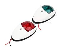 Boat Navigation Lights, Boat Nav Lights 1Pair Portable Durable Yacht Navigation For Led With 10-30V Wide Pressure Shipping Signal Lamp For Pontoon (A pair of white)