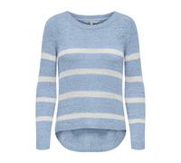 Boat Neck Jumper in Fine Knit sky blue