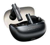 boAt Nirvana Zenith Pro (2025), 50dB Hybrid Adaptive ANC, Spatial Audio, Hi-Res Audio LDAC, 6Mics AI-ENx, 80 Hrs Battery, Bluetooth Earbuds, TWS Ear Buds Wireless Earphones with mic (Velvet Grey)