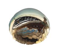 Boat On The Beach Double Layer Waterproof Shower Cap For Women, Reusable Bath Hat With Elastic Band, Keep Hair Dry For Shower And Skincare