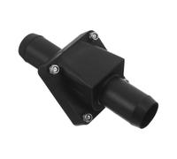Boat One Way Check Valve for Yacht Drain 12.6x5.5x5cm ABS | Black Finish, Leak Protection and Corrosion Resistance, for Water Systems, Rough Waters, Outdoor Use