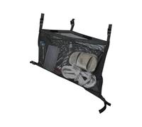 Boat Organizer, Storage Net, Marine Gear Bag, Quick Dry Fabric, Adjustable Straps, Ideal for Snorkeling Fishing Rafting Use, 31.89x14.96 Inches, Black Color, 1 Piece