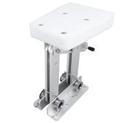 Boat Outboard Motor Bracket, Aluminum Alloy 5 - Gear Adjustable Engine Mount for 2 - Stroke 7.5-20 Motors, Spring - Assisted Lifting Bracket for Powerboats and Yachts