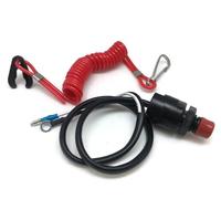 Boat Outboard Motor Kill Stop Switch Lanyard 87-97765M Compatible with Mercury Mercruiser Mariner Outboard 2/4-stroke Engine