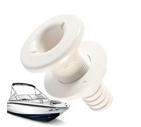 Boat Passage Fitting | Hose Connection Navy, Straight Boat Accessories Floor Deck Drain for Boats Yachts