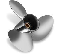 Boat Propeller 16 X 21 1/2 Pitch Stainless Steel Outboard Propeller Fit Suzuki Engines DT/DF150/175/200/225HP DF250/300HP, 15 Spline Tooth, Part No.990C0-00810-215 16x21.5 Prop 3 Blades RH